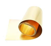 WUDOLI Plaque de Feuille de Laiton Plaque de Feuille de Laiton 0,1 mm à 0,8 mm Bande de Feuille de Laiton Plaques de Laiton for la Gravure (Size : 0.5 x 10 x 1000mm)