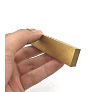 WUDOLI Plaque de laiton, tôle, barre plate, tige 3x10mm, 3x15mm, 3x20mm, 3x25mm, 3x30mm, 3x35mm, 3x40mm, 3x50mm, 4x10mm Outils(150mm x 3mm x 10mm)