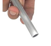 WUDOLI Poteaux d'échafaudage en tube rond en aluminium de 300 mm de longueur, tubes d'échafaudage en aluminium de 20 mm, 21 mm et 22 mm Industrie(22x2mm)