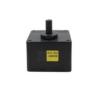 WUDOLI Tête d'engrenage de moteur 6GN, rapport de réducteur 3K à 200K, 104x104mm, boîte de vitesses à bride for moteur 180W 200W 250W, arbre de sortie 15mm, 1 pièces Contrôleur(40K)