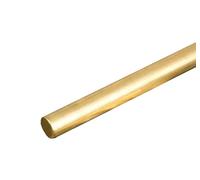 WUDOLI Tige ronde en laiton de 4 à 14 mm de diamètre for manche de couteau de bricolage, modélisme Outils(12mm x 300mm)