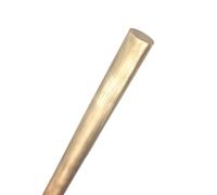 WUDOLI Tige ronde en laiton for modélisme, diamètre 1,6-20 mm, longueur 100-500 mm, for manche de couteau, fil circulaire Outils(12 x 300mm)