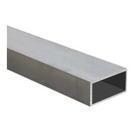WUDOLI Tube carré en aluminium, longueur de tuyau, matériel de bricolage for pièces de modèle, accessoires de bricolage, cadre de voiture Industrie(49cmx25mmx25mmx2mm)