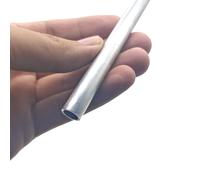 WUDOLI Tube creux en aluminium 6061 de 1,5 mm d'épaisseur for supports de tente et arceau d'engrenage en plastique Industrie(OD 24 x ID 21mm)