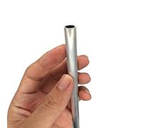 WUDOLI Tube d'échafaudage en aluminium, tube rond, section de boîte, canal métallique for projets de construction et de bricolage Industrie(500mm 47x2.5mm)