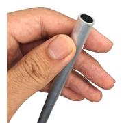 WUDOLI Tube en aluminium 6061, épaisseur de paroi de 1 mm, tube creux en aluminium for supports de tente de bricolage, cerceau d'engrenage en plastique, construction légère Industrie(OD 12 x ID 10mm)