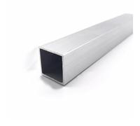 WUDOLI Tube rectangulaire carré en alliage d'aluminium de 30 mm x 30 mm for matériaux de décoration de squelettes de modèles d'avions Industrie(30x30x3mm 245mm)