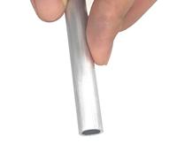WUDOLI Tube rond en aluminium antirouille de 500 mm, tube métallique élégant de 26 mm, 28 mm, 30 mm, 32 mm for suspendre des serviettes et applications polyvalentes Industrie(26x3.5mm)