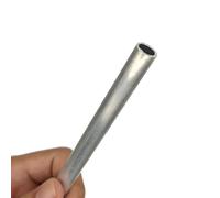 WUDOLI Tube rond en aluminium for échafaudage, poteau métallique creux, diamètre extérieur 35 mm, 36 mm, 37 mm, 38 mm, 40 mm, 42 mm, 44 mm, 45 mm, 46 mm Industrie(500mm 36x2mm)