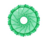 Wudygirl Lot de 100 petits sacs cadeaux en organza avec cordon de serrage pour bonbons, bijoux, fêtes, fêtes, cadeaux de mariage (vert)