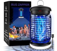 WUEAOA Lampe Anti Moustique, Lampe Anti Mouche 4200V 18W UV Tueur d'Insectes Électrique Anti Insectes Répulsif Efficace Portée 100m²