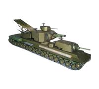 wueiooskj 150 Véhicules de blindés soviétiques - Puzzle 3D à Monter soi-même - Maquette en Papier - Créations Originales pour Les passionnés de Puzzles - Kit Construction