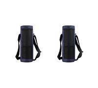 wueiooskj 2 pièces Bouteille d'eau Oxford Sac de Transport 1.5L Pochette de Rangement Grande capacité Manchon de Protection Universel Camping Pique-Nique pêche