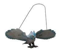 wueiooskj Aigle factice en Forme de Figurine, Jouet Animal, pour Filles et Enfants, Cadeau éducatif, Taille L, Noir, Gris, S