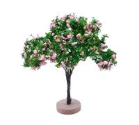 wueiooskj Arbres Miniatures pour dioramas, Architecture, décorations pour Jardin féerique et Maison de poupée, Accessoires de Jardinage Miniatures et colorés, Ornements Jardinage