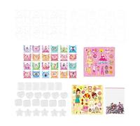 wueiooskj Autocollants à Faire soi-même pour Enfants, réutilisables, pour créer Ses Propres Autocollants. Activités manuelles pour libérer la créativité des Enfants : projets artistiques et ludiques,