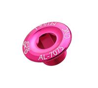 wueiooskj Boulons et écrous de pédalier Robustes, Solution de Remplacement légère et Facile, Central à roulements à Billes, pignon vis, vélo Durable et Robuste, Rose, 2.8 x 1.42 x 1. cm