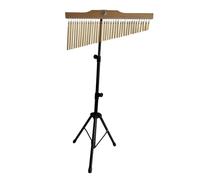 wueiooskj Carillon à vent, clochette, carillon de bar, fabriqué en aluminium et bois robustes pour une longue durée de vie et un son agréable. Percussion musicale 36 tons, Style A