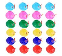 wueiooskj Castagnettes en Bois à Motifs Mignons, Un Cadeau Qui Encourage Les Enfants à développer Leur Sens du Rythme Tout en s'épanouissant dans Le Jeu Musical et attirant Leur Attention. Ces