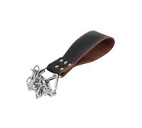 wueiooskj Ceinture lestée pour dips, renforcement des Biceps et Musculation, Accessoire de tirage Vertical fabriqué en PU de qualité supérieure et chaîne en Fer Robuste.