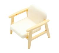 wueiooskj Chaise Miniature Moderne à Monter soi-même pour décorer Une Maison de poupée et Donner Vie à des scènes (échelle 1/12). Accessoires de Paysage Miniatures, mobilier Simulation, modèle