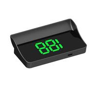 wueiooskj Compteur de Vitesse numérique pour Voiture, Affichage Fluide, Alarme de Fatigue pour Les conducteurs Modernes. Grande Police pour Afficher clairement Les données clés, Jour et Nuit.