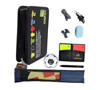 wueiooskj Ensemble d'accessoires pour arbitres Professionnels, Comprenant Un Sac de Transport zippé, des Drapeaux de Juge de Ligne, des cartons Rouges et Jaunes, et Tout