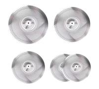 wueiooskj Ensemble de cymbales silencieuses pour la pratique : charleston 14, crash 16, crash 18, ride 20. Accessoire idéal pour jouer à faible volume. Pack de cymbales