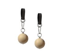 wueiooskj Entraînement à domicile pour le haut du corps : sangles et ballon de traction pour renforcer les muscles du haut corps, augmenter la force de préhension et, 1 paire, Diamètre 6 cm