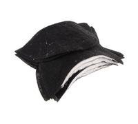 wueiooskj Épaulettes rembourrées pour tailleurs, conçues pour sublimer l'allure générale des vêtements. Accessoires de couture. Tissu spécialement adapté à la forme, Noir, 1 cm