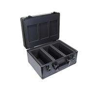 wueiooskj Étui de Rangement Efficace pour Cartes, idéal pour et présenter Vos Cartes gradées. Boîte de Rangement avec séparateurs Pratiques et Compartiments pour Sport.