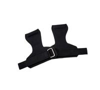 wueiooskj Gants de Musculation antidérapants pour Le Fitness, renforçant l'adhérence des Mains et l'efficacité du Levage de Poids Pendant Les entraînements, Noir, 21 x 19 cm