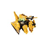 wueiooskj Jouet éducatif pour garçons, Dinosaure Transformable, pour Enfants de 3, 4, 5 et 6 Ans, activité Tyrannosaure Bleu, Tyrannosaure Jaune