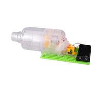 wueiooskj Kits de Construction de tiges en Bois Bricolage pour aspirateur, expérience éducative Amusante pour Les Jeunes ingénieurs âgés 8 à 12 Ans, Kits Moteurs à Vapeur pour modèles