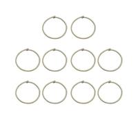 wueiooskj Lot de dix Cordes élastiques de Rechange pour Trampoline, Robustes et durables. Accessoires de Saut résistants. Cordes élastiques de Rechange pour Trampoline, Attaches, Blanc