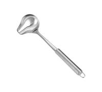 wueiooskj Louche à Vinaigrette Ergonomique avec Bec verseur, conçue pour Verser Facilement et Offrir Une Prise en Main Confortable. Cuillère à Soupe avec Bec verseur.