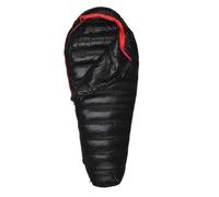 wueiooskj Matelas de Couchage en Duvet imperméable, Sac de Couchage Momie en Duvet Canard, Isolation Thermique, Confort 0 degré, Camping, randonnée, Sac Chaud et isolé, Noir 1000g, 210x80cm