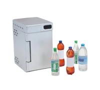 wueiooskj Mini réfrigérateur pour Maison de poupée - Appareil de Cuisine Miniature - Peut contenir des Aliments et 5 Bouteilles Boissons - Idéal pour créer des scènes ludiques dans Une Maison
