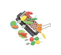 wueiooskj Modèle de Barbecue et de Grill pour Jouer à la Cuisine avec des Aliments factices pour Enfants et Tout-Petits