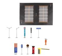 wueiooskj Modèle réduit de Voiture Miniature moulée sous Pression pour Garage, Style D, échelle 1:64, Parking, Noir, Style D