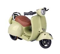 wueiooskj Moto rotative à 360° pour Animaux de Compagnie, Cadeau d'anniversaire pour Tout-Petits, Beige, Vert, 21 x 22 cm