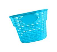 wueiooskj Panier de vélo, porte-bagages, installation facile, construction durable, idéal pour les balades à vélo, cadre de pliant, panier pour tricycle enfant, Bleu, 27.3 x 20 x 17.2 cm