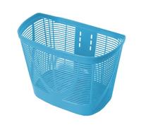 wueiooskj Panier tressé à la main pour tricycle, robuste et résistant, imperméable, style vintage, idéal pour le rangement sur le guidon et les courses à vélo, Bleu