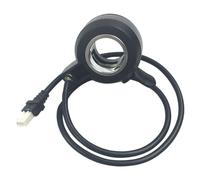 wueiooskj Poignée d'accélérateur à molette pour droitier pour vélo électrique, avec Prise en Main Confortable, Installation Facile, Conduite Souple et Confortable. Compatible