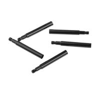 wueiooskj Relevez Les défis du Cyclisme avec Une rallonge de Valve de vélo. Les Capuchons rallonge pour Valve Presta ne sont Pas Inclus. Pneu Jante Roue vélo Presta, Noir, 50mm