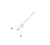 wueiooskj Support de batterie avec pied de cymbale réglable en hauteur et support triangulaire pliable. Installation et retrait faciles et pratiques. Pied cymbale et