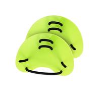 wueiooskj Techniques de natation avec plaquettes ergonomiques légères pour l'entraînement et l'exercice aquatique. Gants de natation, équipement d'entraînement de, plaquettes, Vert, 14.8 x 10.8 cm