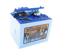 wueiooskj Tirelire dinosaure électrique en forme de bocal à jouets : une expérience interactive unique avec effets sonores. Un haut-parleur intégré diffuse quatre effets sonores aléatoires accompagnés