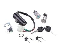 wueiooskj Verrou de sécurité pour boîtier de Batterie et contacteur d'allumage Moto : Offre Une sécurité Efficace pour Le contacteur d'allumage des vélos électriques et Scooters 50 cm³.