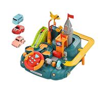 wueiooskj Voiture Interactive, Jeu éducatif et Stimulant pour développer la capacité à résoudre des problèmes Tout en s'amusant avec des véhicules. Coffret de Jeu éducatif et mécanique interactif.